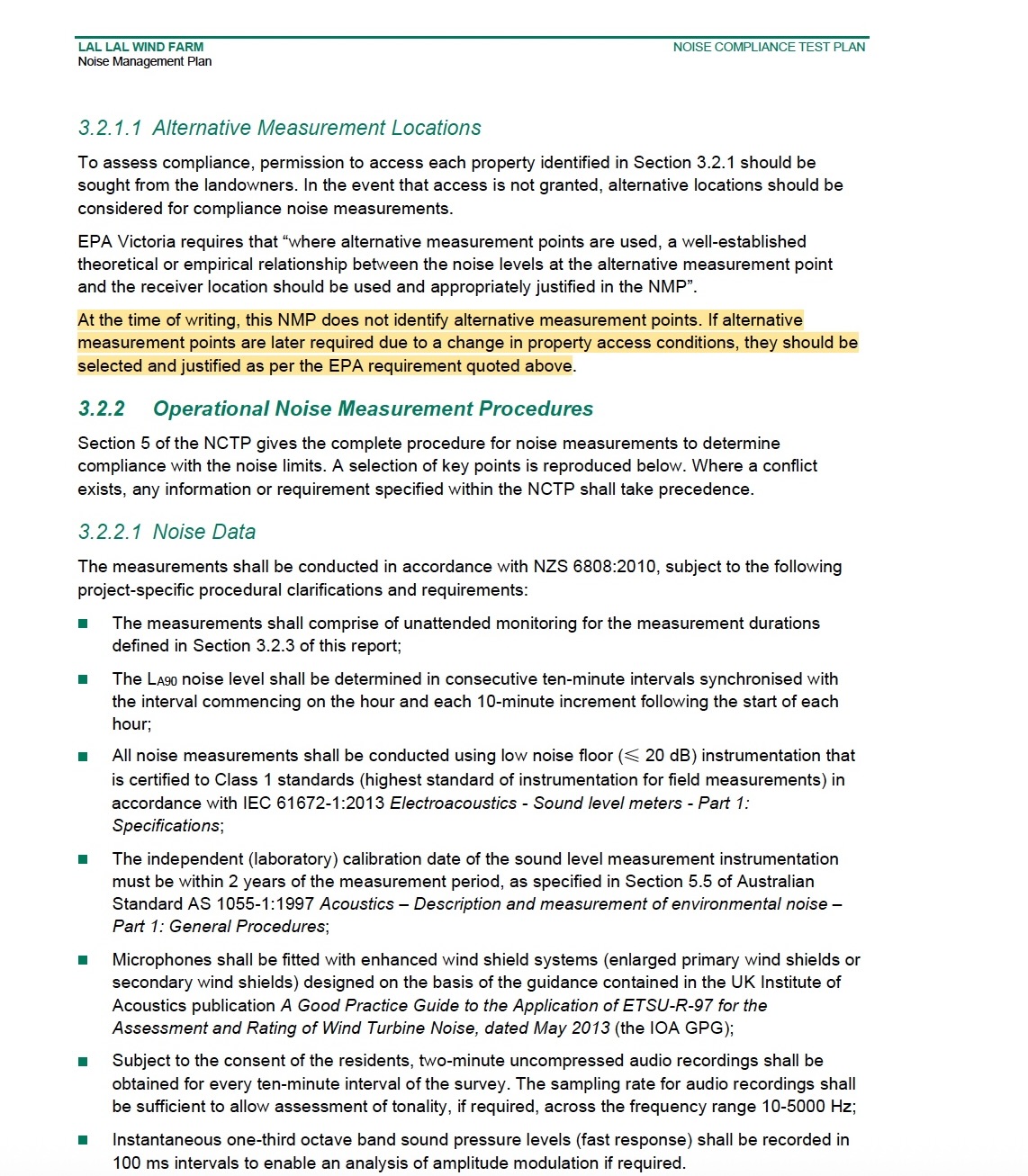 NMP extract stating the NCTP takes precedence where a conflict exists
